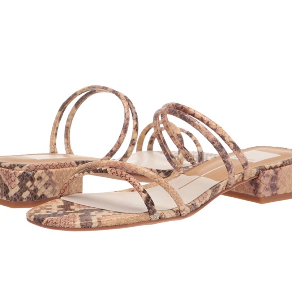 Dolce Vita Women's Haize Heeled Sandal - tan/brown neutral sandals